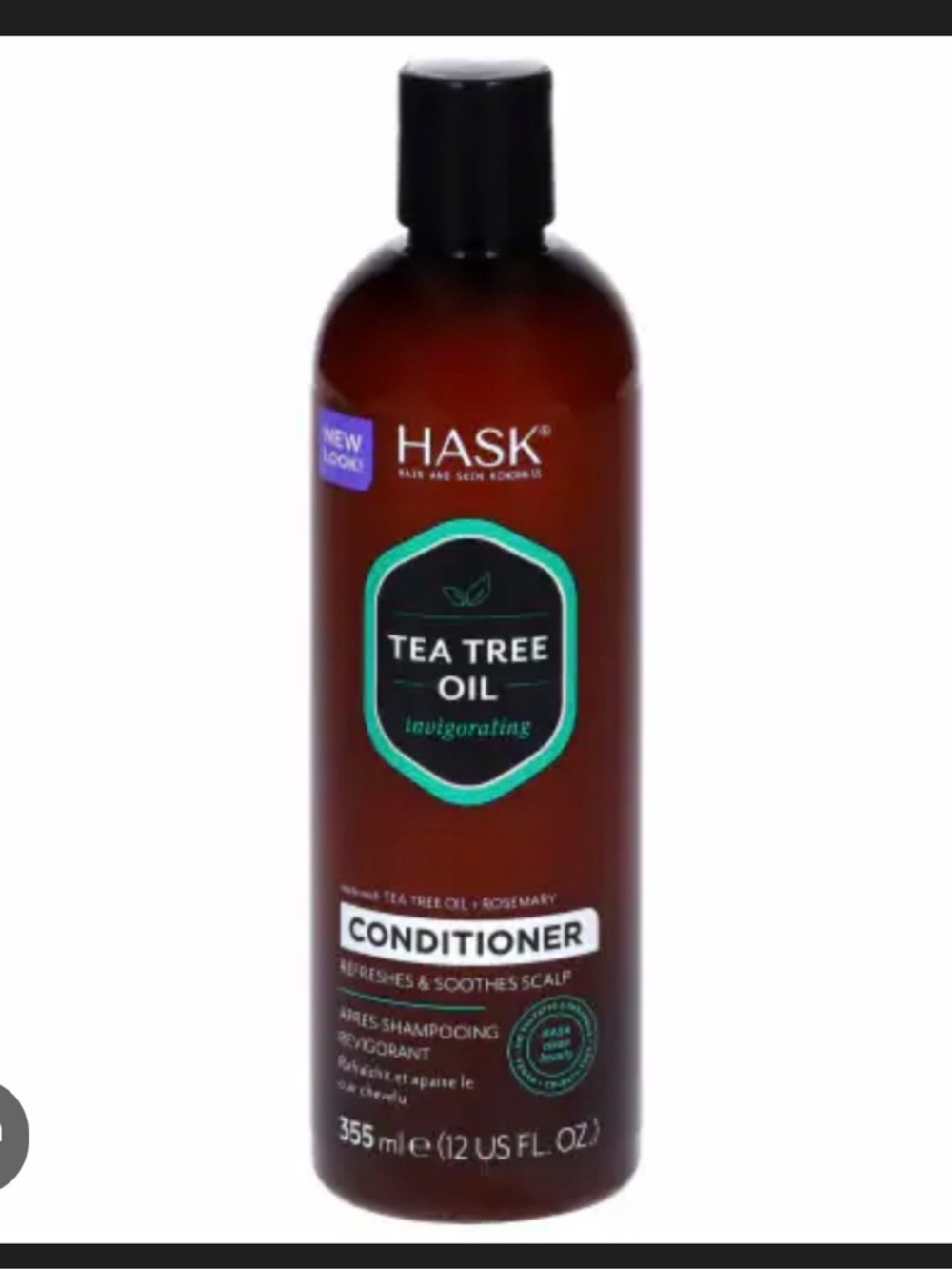 HASK Tea Tree Oil Conditioner - Invigorating. Refreshes and soothe scalp.